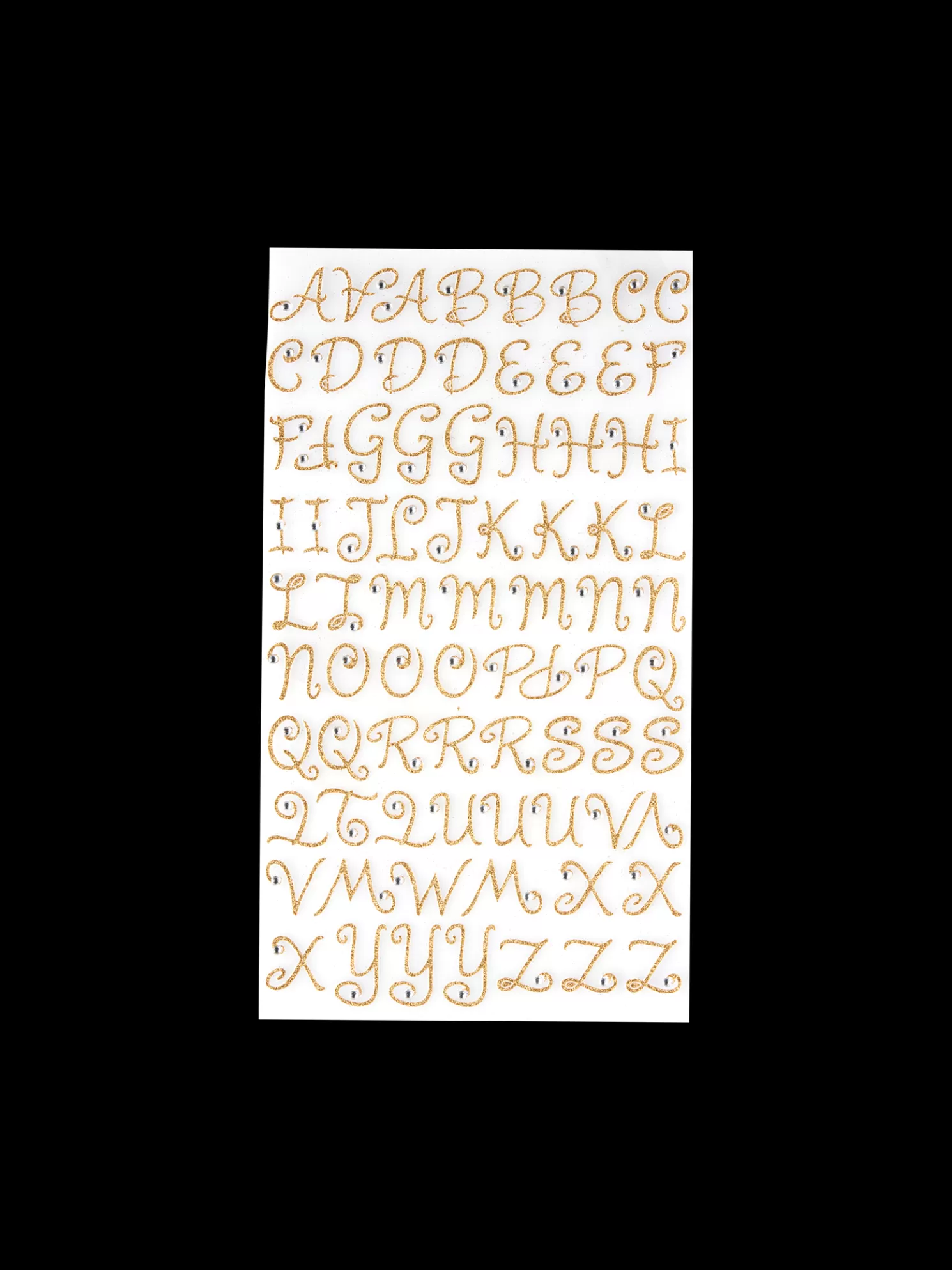 New Søstrene Grene Schweiz Buchstabenaufkleber Gold