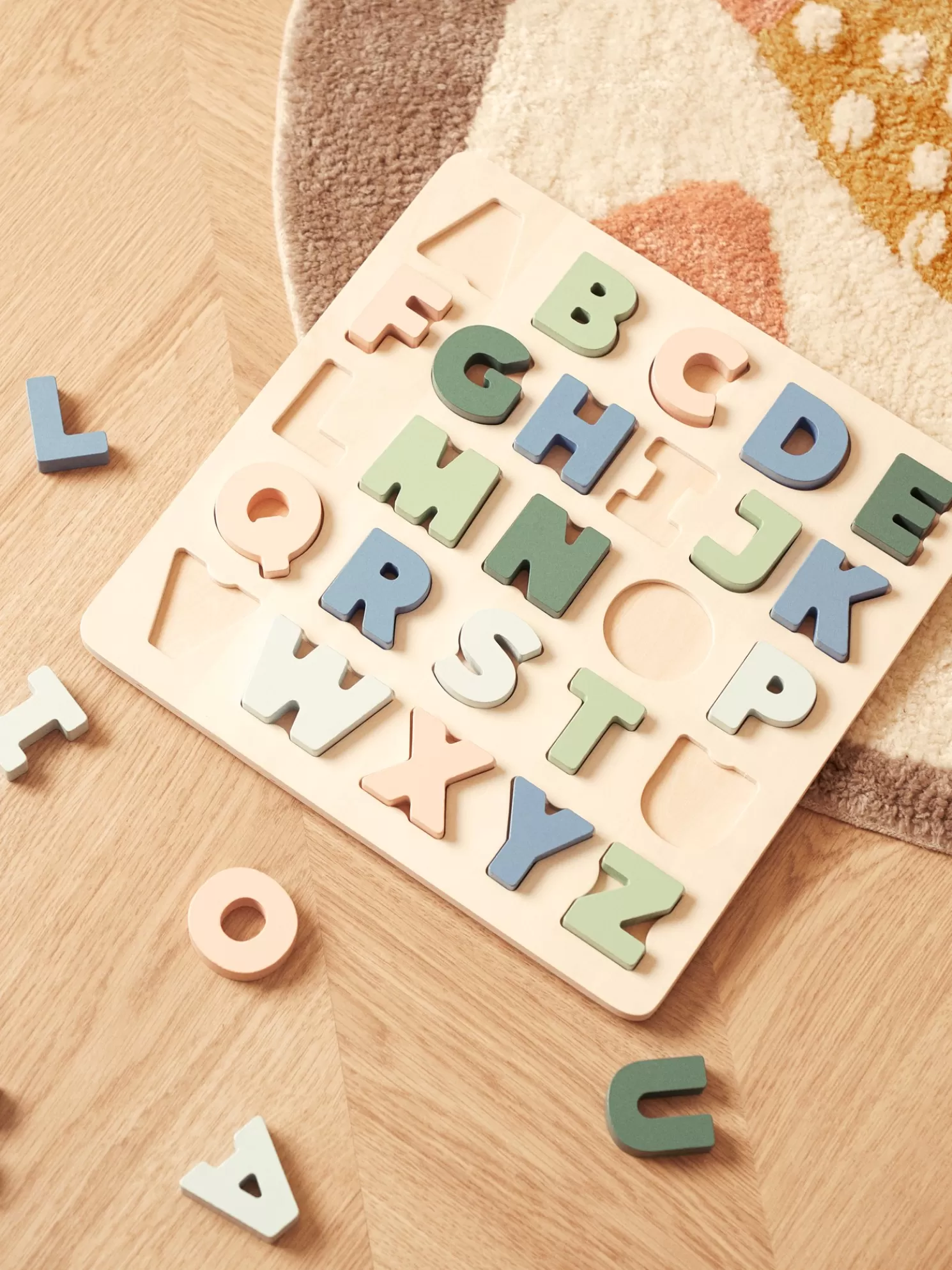 Clearance Søstrene Grene Schweiz Buchstaben-Puzzle Multi