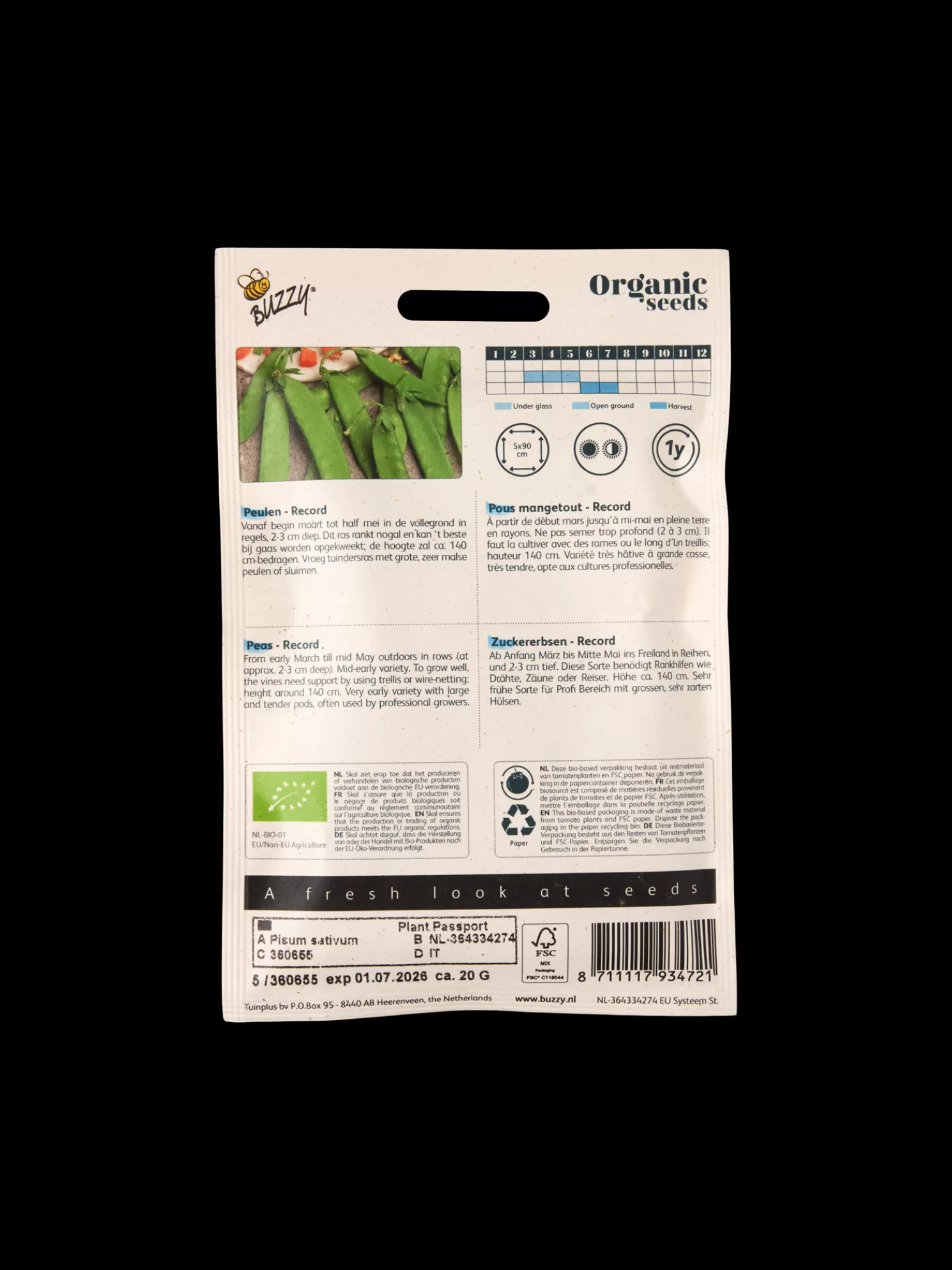 Cheap Søstrene Grene Schweiz Buzzy® Bio-Erbsen Record Multi