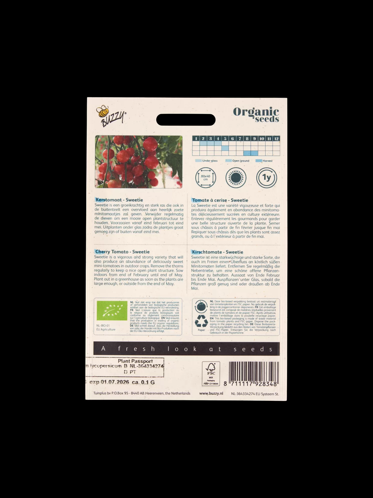 Outlet Søstrene Grene Schweiz Buzzy® Bio-Tomaten Sweetie Multi