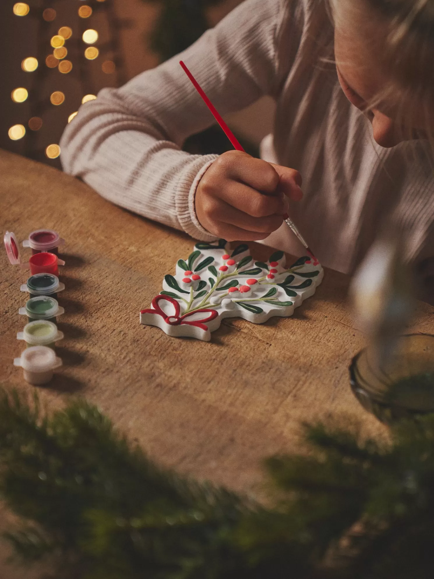 Fashion Søstrene Grene Schweiz DIY-Kranz Zum Bemalen White