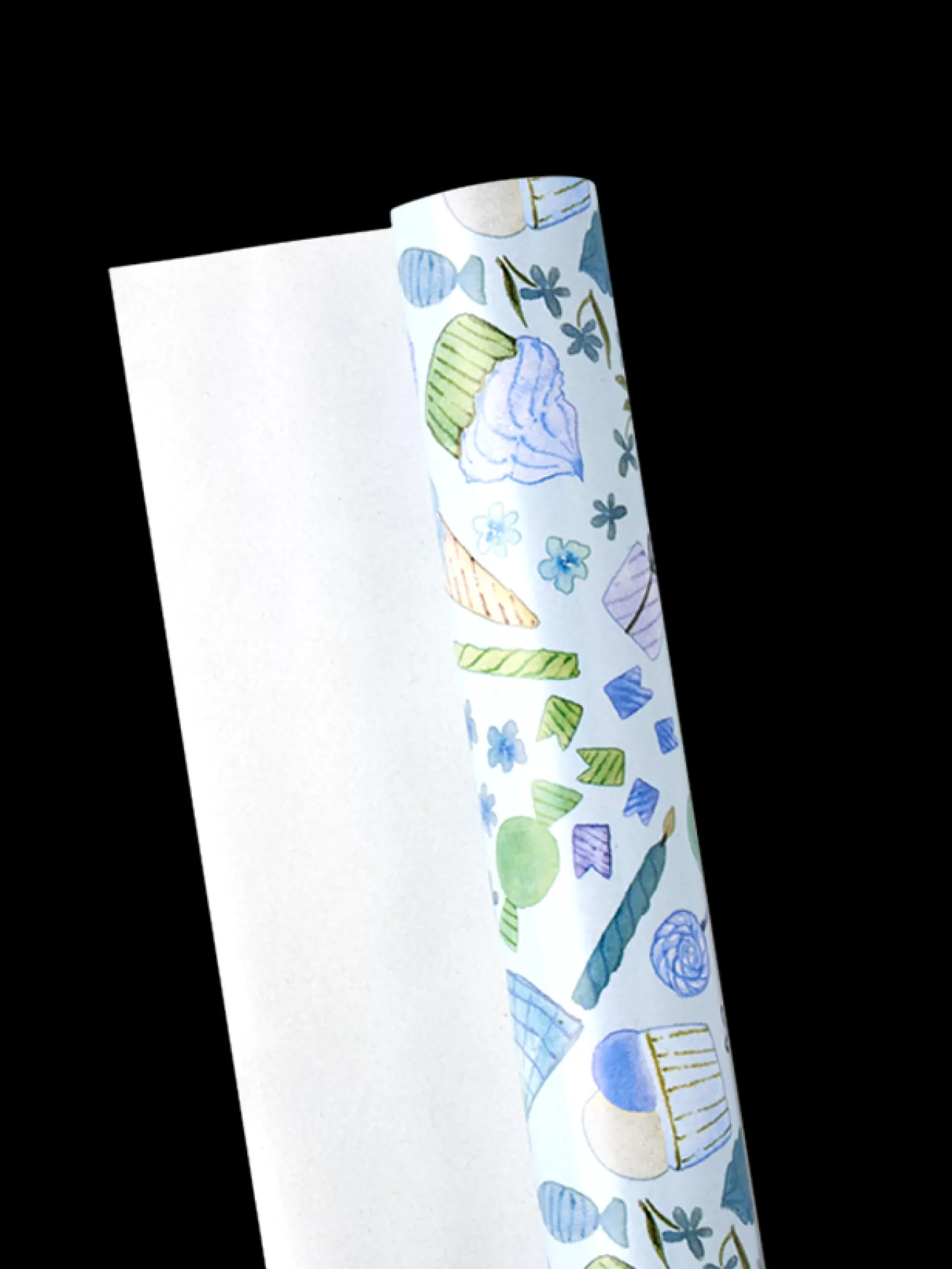 Cheap Søstrene Grene Schweiz Geschenkpapier Smokey Blue