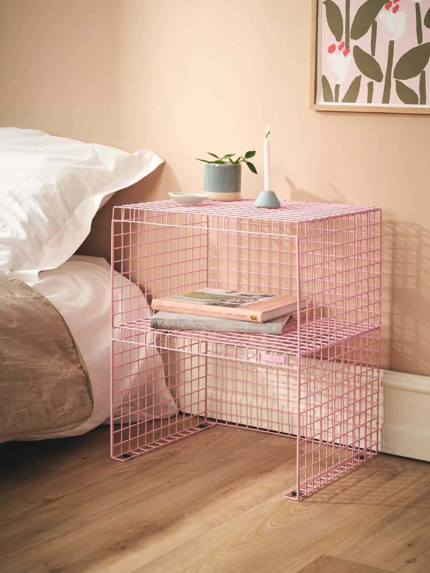 Hot Søstrene Grene Schweiz GRID SIDE TABLE Beistelltisch Rose