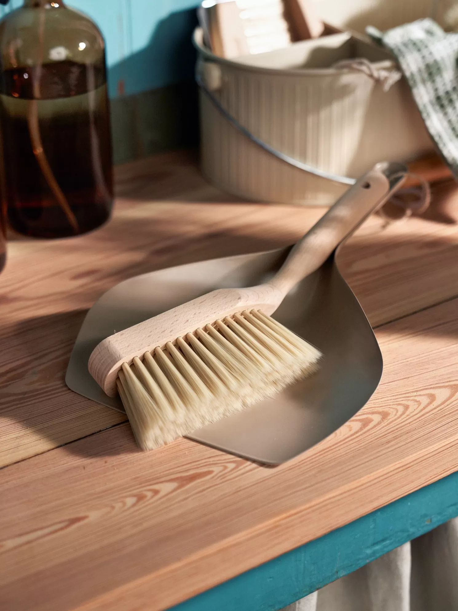 Store Søstrene Grene Schweiz Kehrschaufel Mit Handbesen Sand