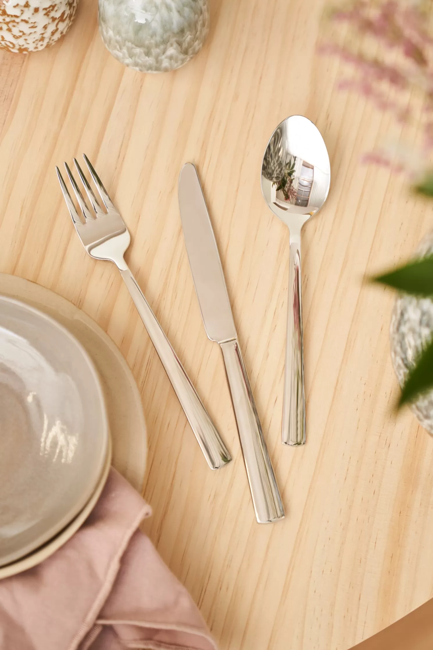 Store Søstrene Grene Schweiz Löffel Mit Glänzender Oberfläche Silver