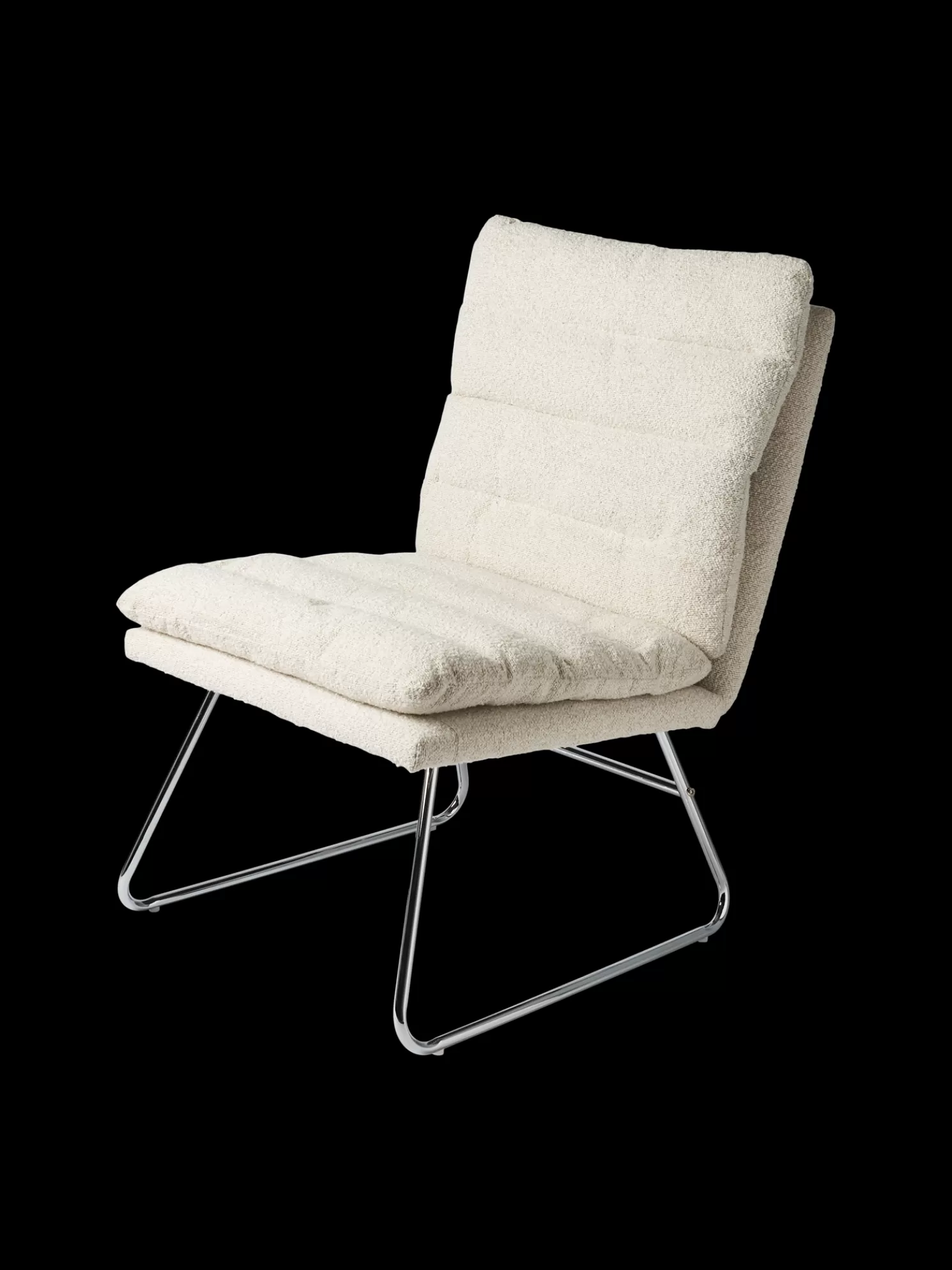 Sale Søstrene Grene Schweiz Loungesessel Mit Bouclé-Stoff Off White