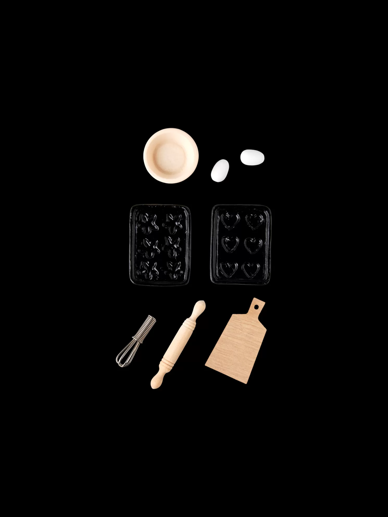 New Søstrene Grene Schweiz Miniatur-Bäckerei-Set Black