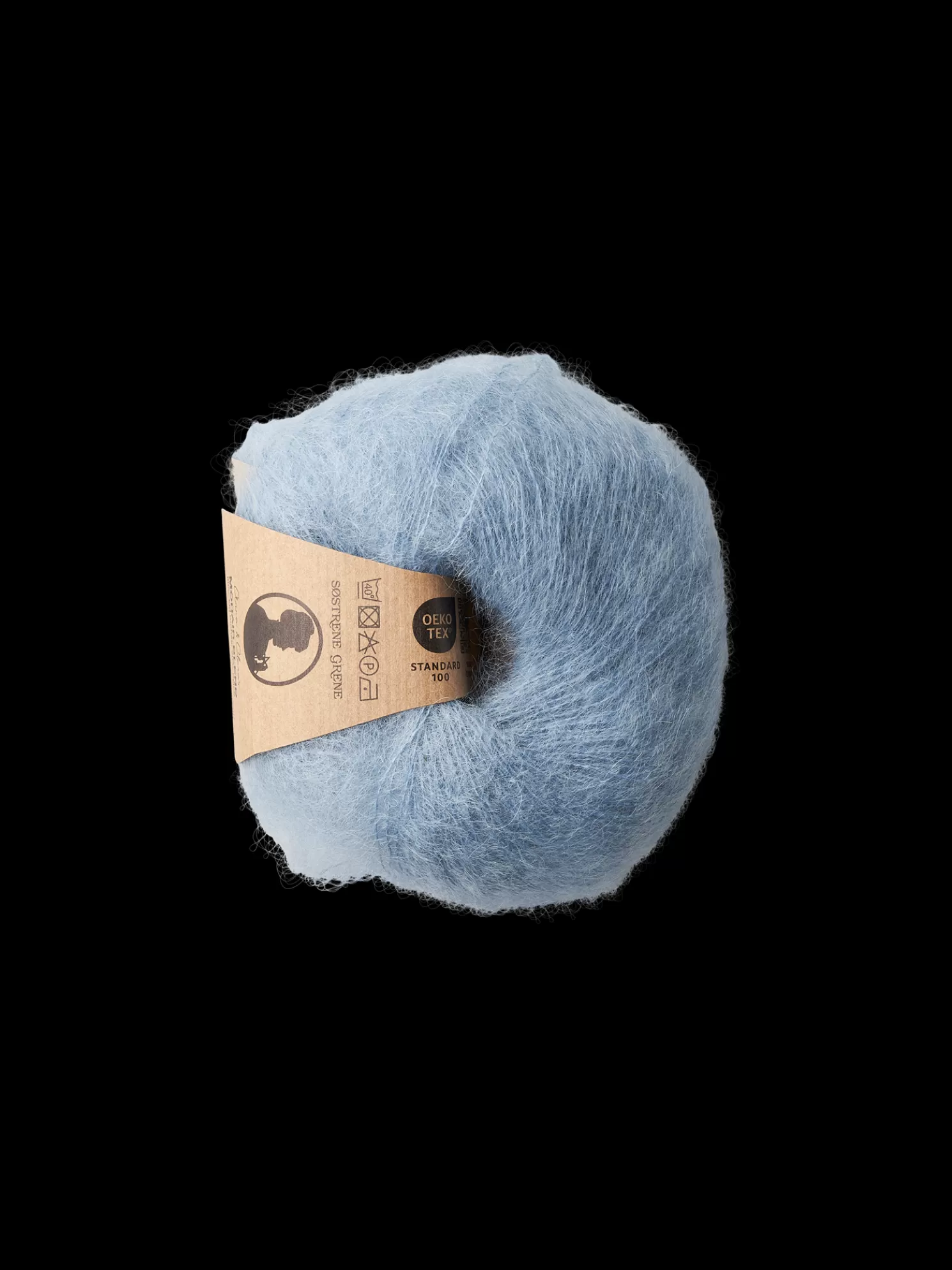 Outlet Søstrene Grene Schweiz Mohair-Nylon-Garn Petrol