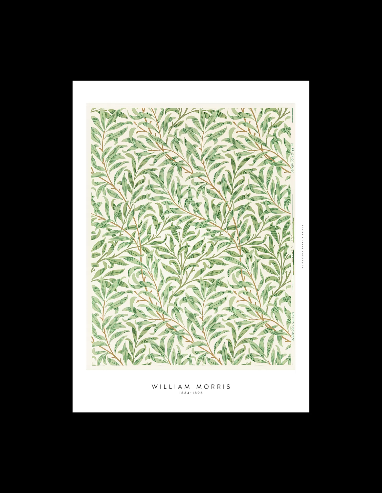 Best Søstrene Grene Schweiz Poster Green Leaves 40 X 50 Pine Green