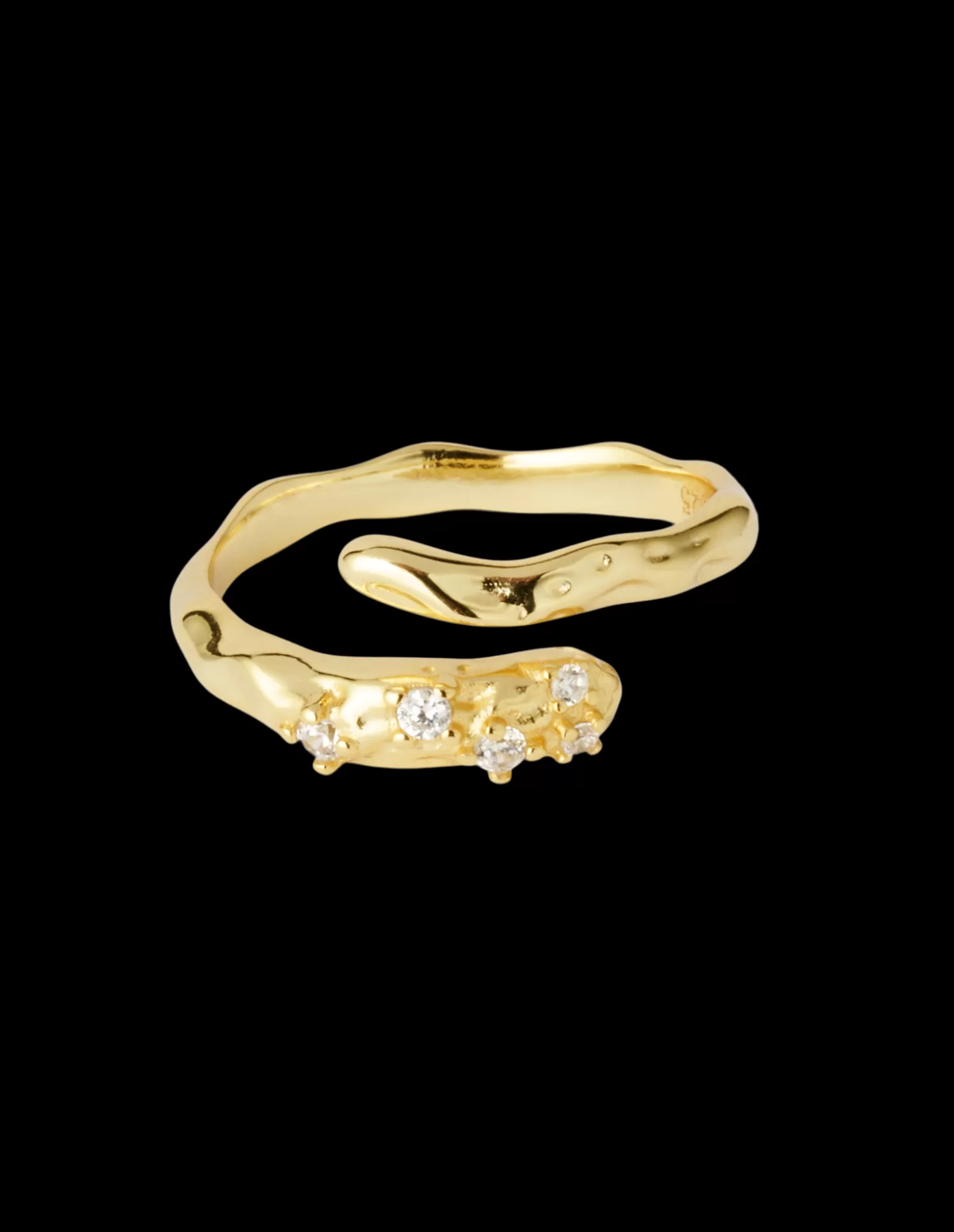 Discount Søstrene Grene Schweiz Shiny Twist Ring Gold