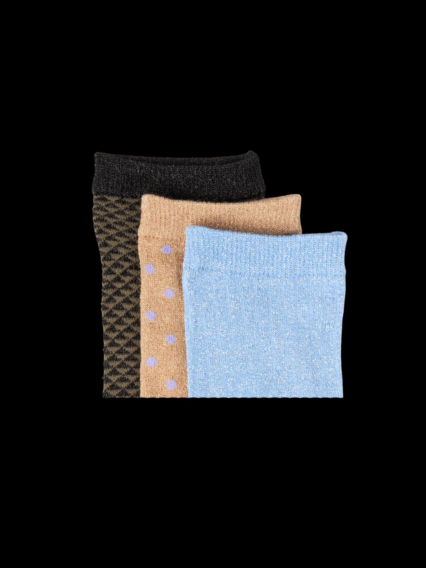 Store Søstrene Grene Schweiz Socken 36/38 3er-Pack Multi