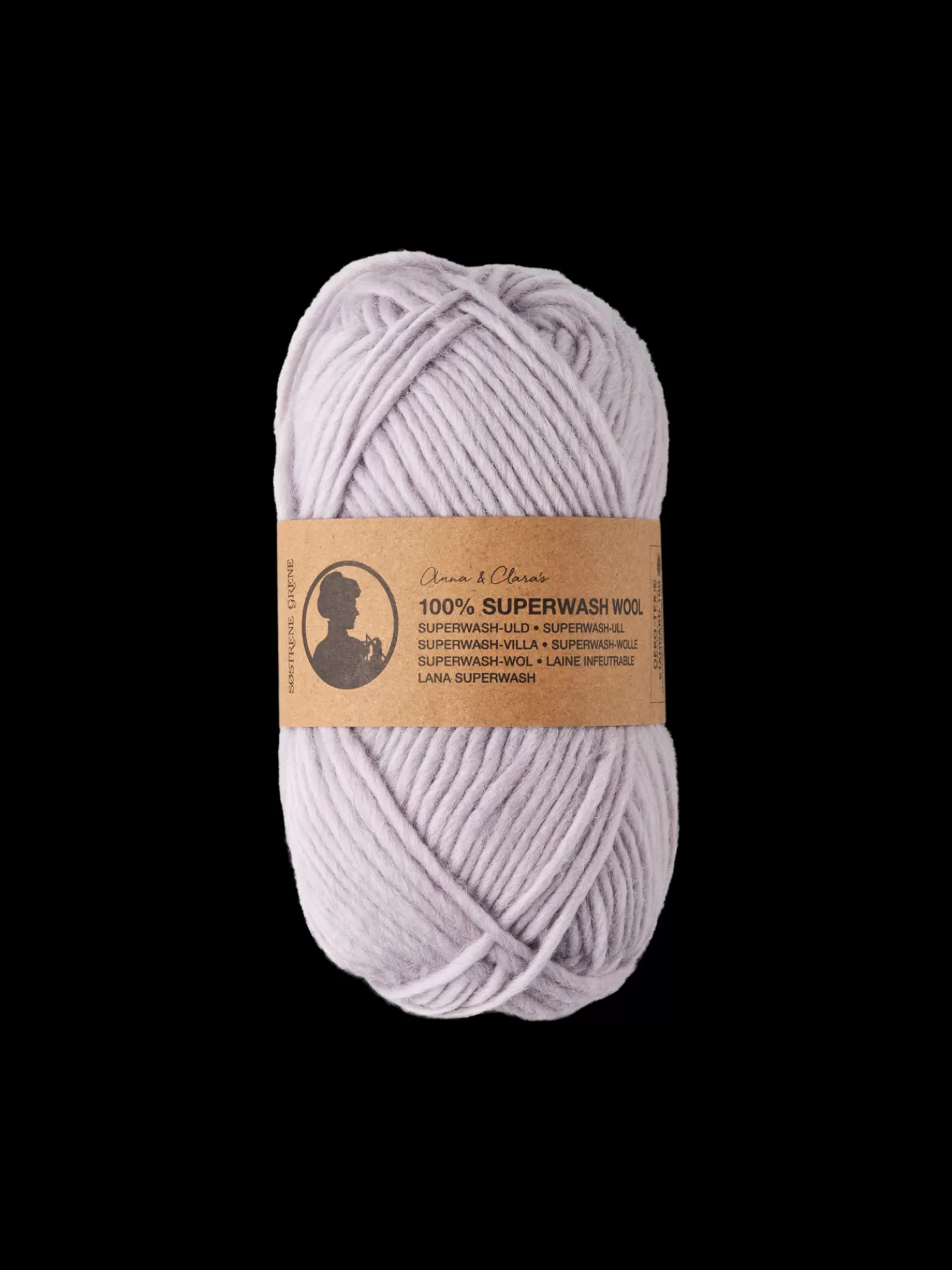 Store Søstrene Grene Schweiz Strickwolle Misty Purple