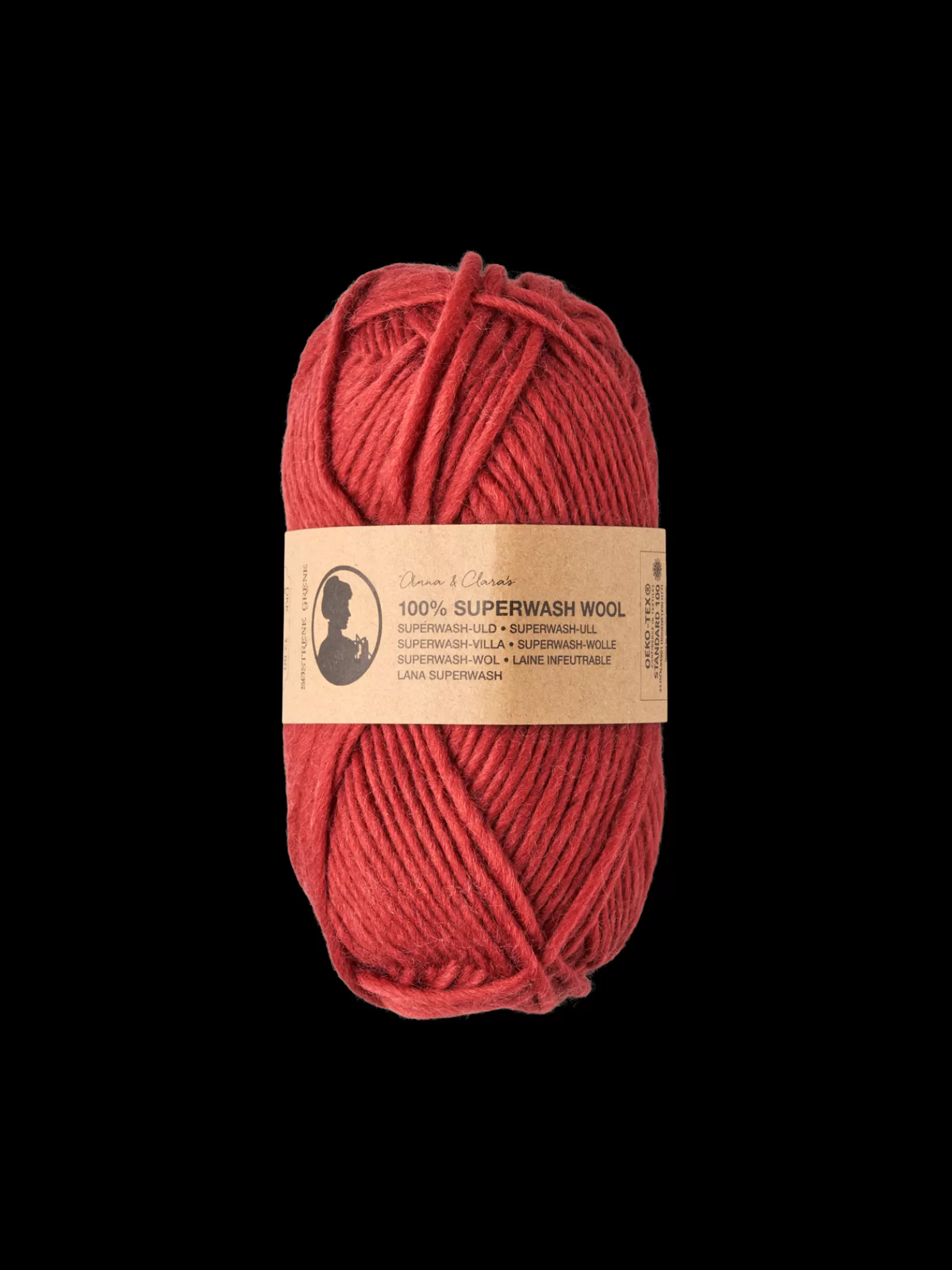 Shop Søstrene Grene Schweiz Strickwolle Red