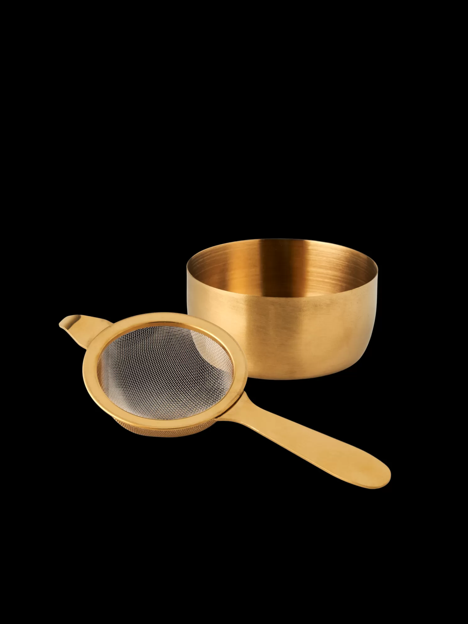 Hot Søstrene Grene Schweiz Teesieb-Set Brass