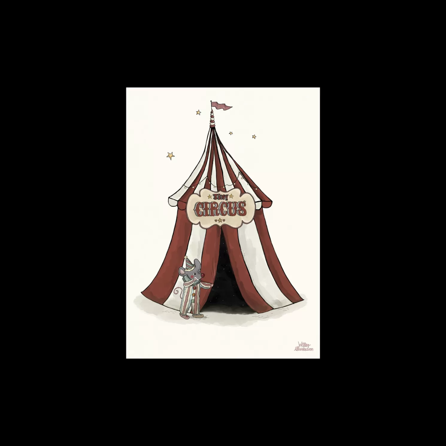 Outlet Søstrene Grene Schweiz Tiny Circus A3 Multi