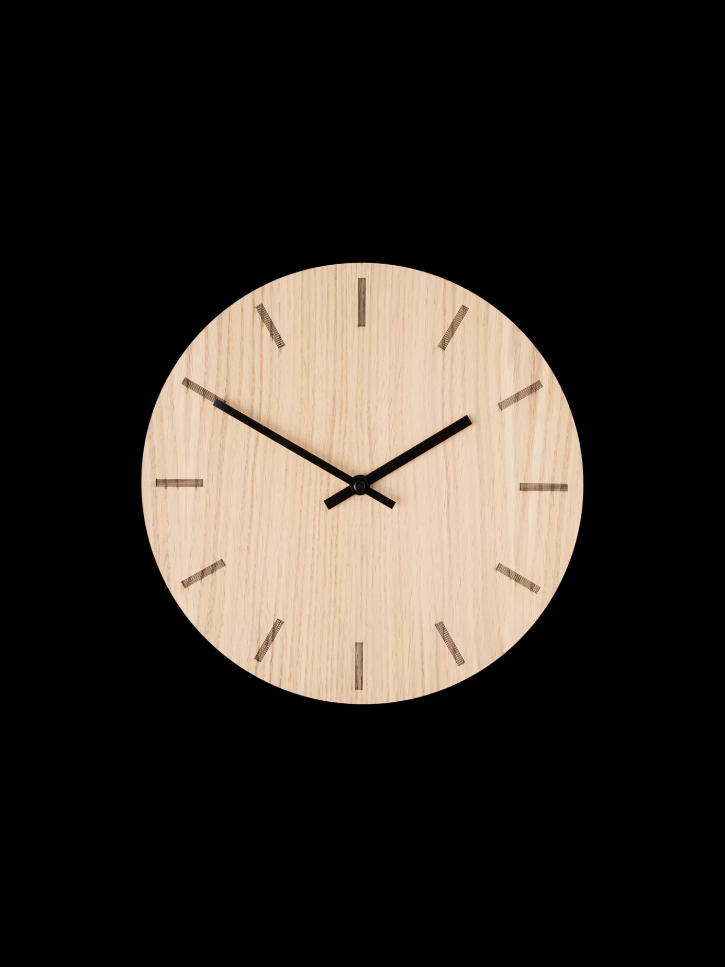 Flash Sale Søstrene Grene Schweiz Wanduhr Light Oak Ø28 Nature