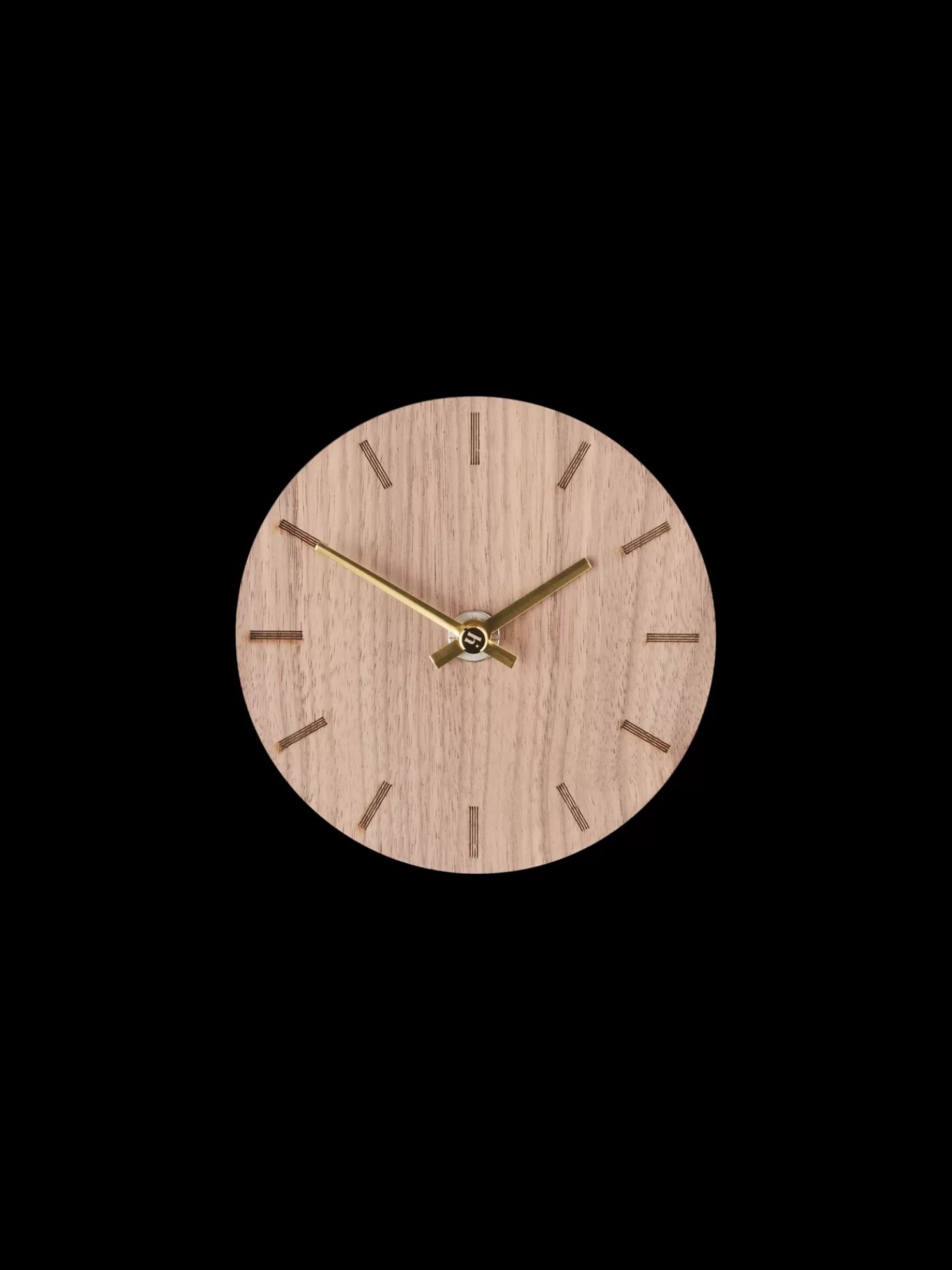 Flash Sale Søstrene Grene Schweiz Wanduhr Walnut Ø12 Dark Wood