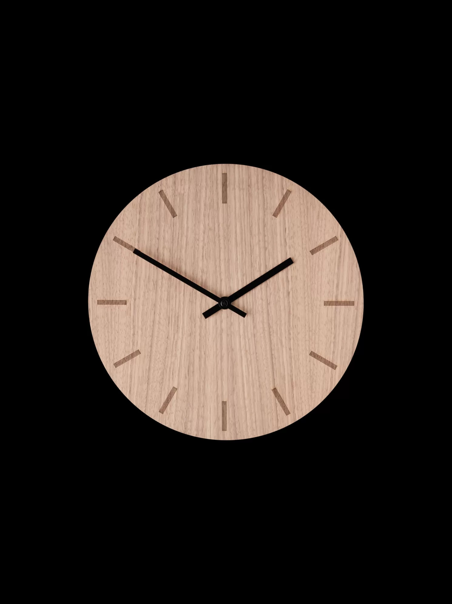 New Søstrene Grene Schweiz Wanduhr Walnut Ø28 Dark Wood