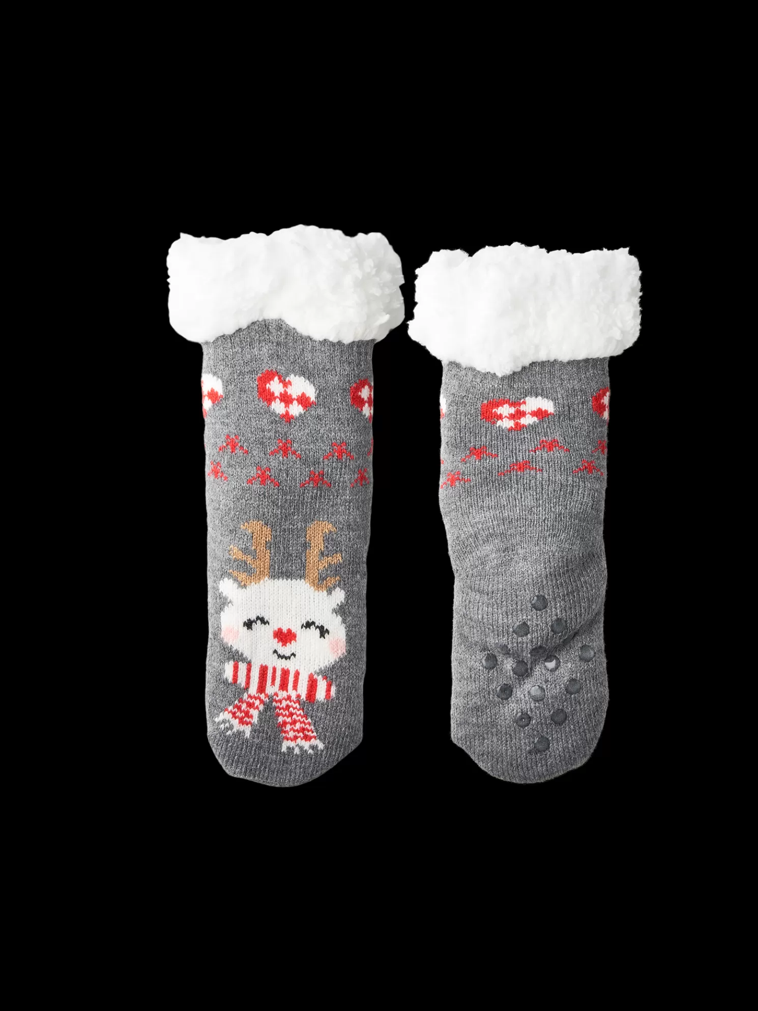 Cheap Søstrene Grene Schweiz Weihnachtssocken Für Kinder 31/34 Anthracite