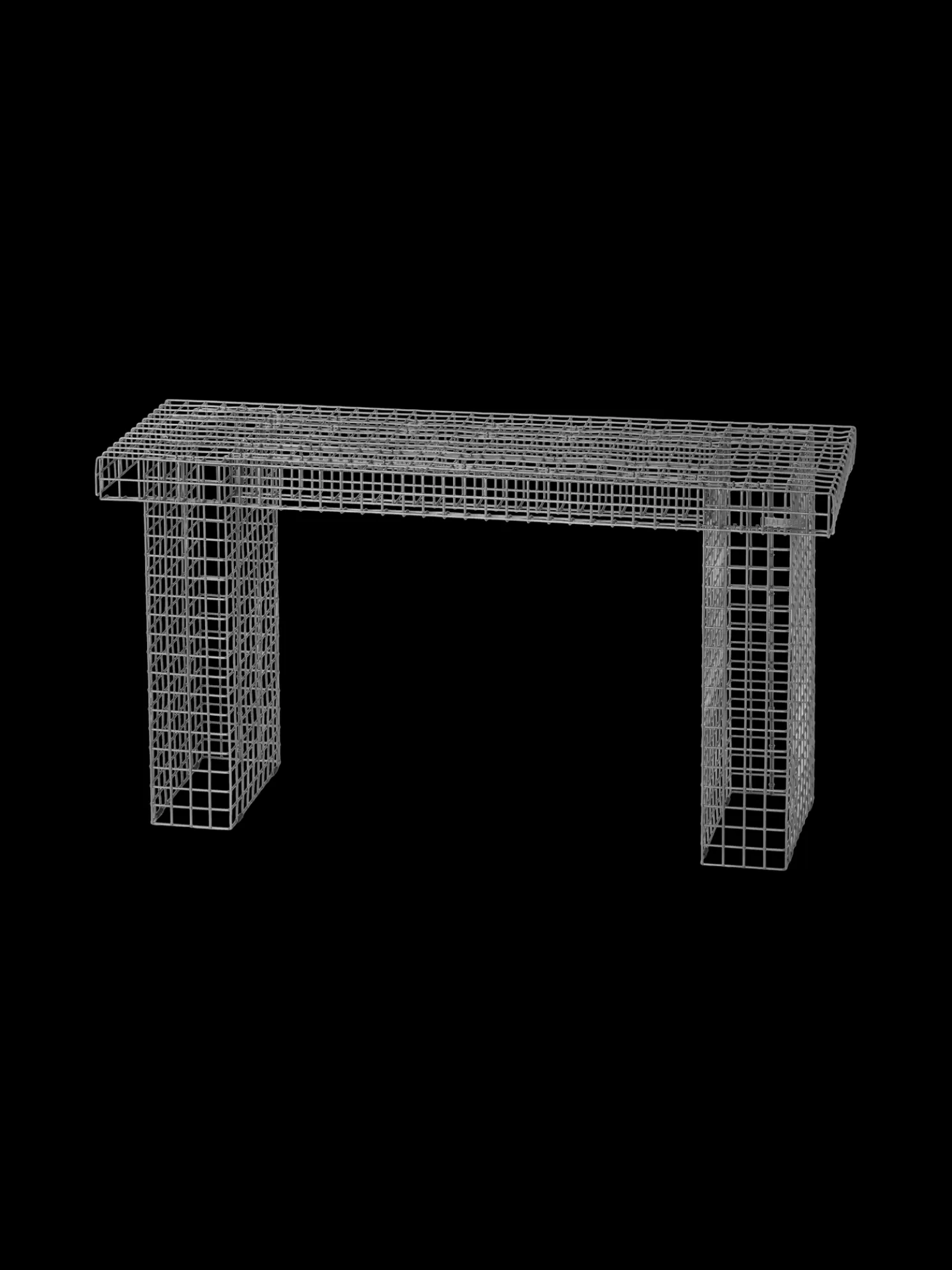 Fashion Søstrene Grene Schweiz WIRE BENCH Bank Anthracite