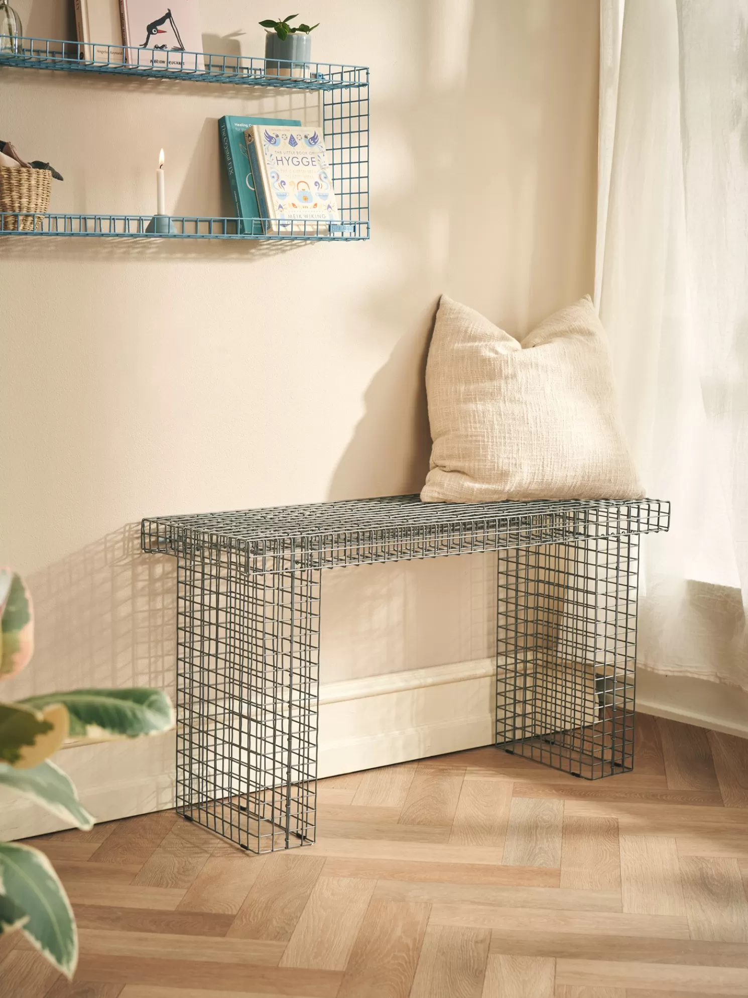 Fashion Søstrene Grene Schweiz WIRE BENCH Bank Anthracite