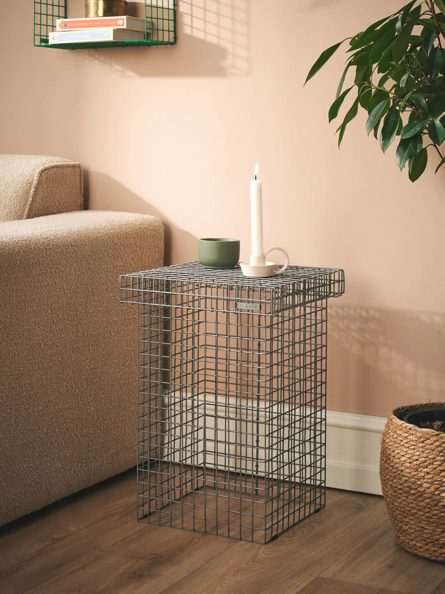 Shop Søstrene Grene Schweiz WIRE STOOL Hocker Anthracite